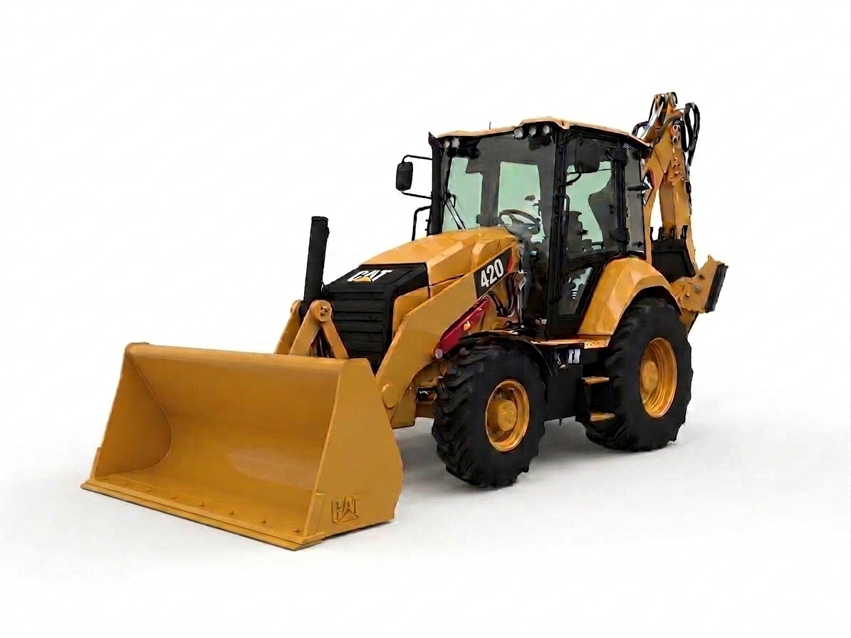 Imagen alternativo de Retroexcavadora CAT 420