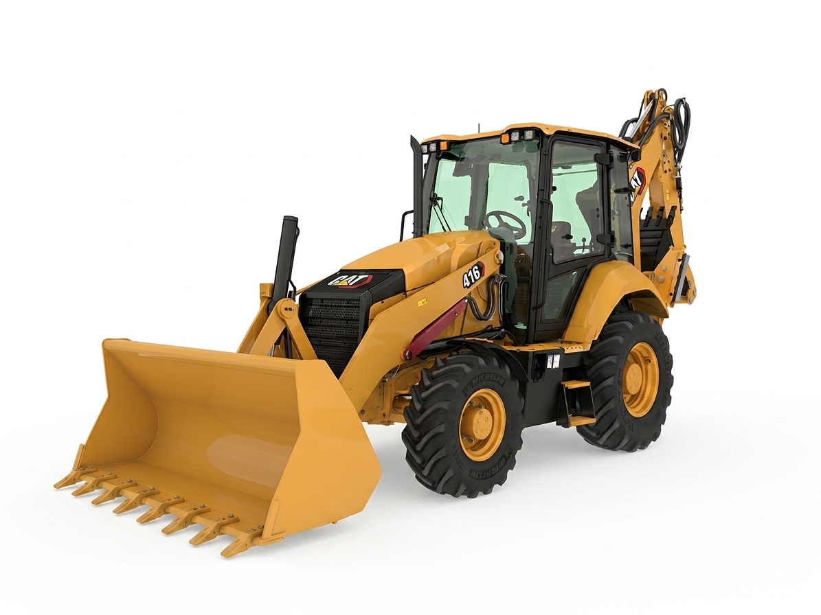 Imagen alternativo de Retroexcavadora CAT 416